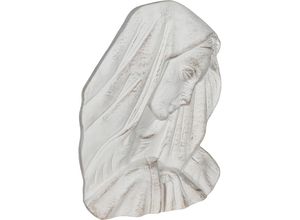 3000005174000 - Biscottini - wanddekoration madonna gesicht antik WEIß finish made in italy