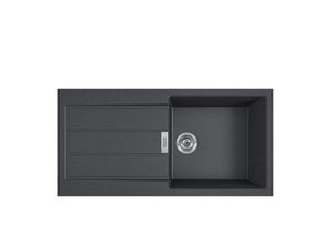 7612985842143 - Carbon manuelles Einbauwaschbecken 60cm mit Siphon - 842143 Franke 7612985842143 - Carbon manuelles Einbauwaschbecken 60cm mit Siphon - 842143 Franke