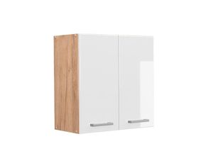 4066731035663 - Hängeschrank Küchenschrank Küchenzeile R-Line 60 cm Goldkraft Weiß