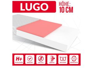 5902846916086 - FDM - Matratze 80x190 cm Kaltschaum lugo thermoplastischer visco Sachaum Polyurethanschaum H2 H3 10 cm