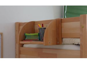 4251105901839 - TiCAA Einhängeregal Hochbett und Etagenbett Buche Bio Geölt