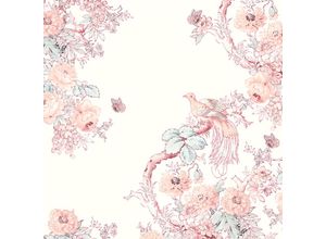 5011583493436 - LAURA ASHLEY Fototapete »Birtle« glatt Motiv (1 St) Motiv rosa