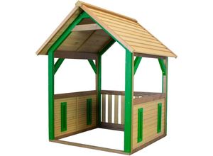 Image of AXI Spielhaus Jane aus FSC Holz Outdoor Kinderspielhaus für den Garten in Braun & Grün Gartenhaus für Kinder - Braun