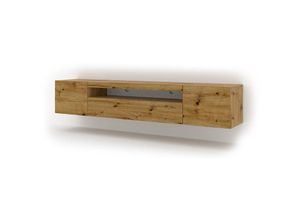 5903769709793 - Bim Furniture - TV-Schrank aura 200 cm hängend oder stehend handwerks-eiche