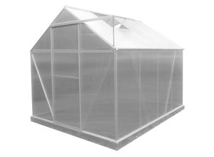 Image of Gewächshaus Gardiun Lunada Polycarbonat/Aluminium 4 Module 4,82 m² 249x193x190 cm mit Fundament