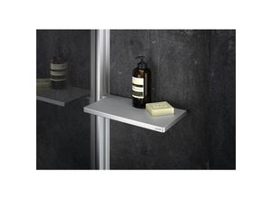 Image of Select + Shelf Regal zur Montage an Wandprofil, ohne Bohren, Silber matt (SL2101087) - Hüppe