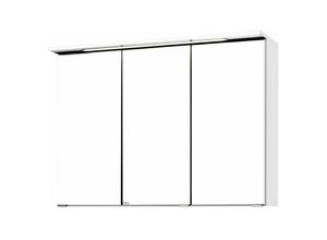 4250163724312 - Lomadox - Spiegelschrank PADUA-03 weiß led 90cm - weiß