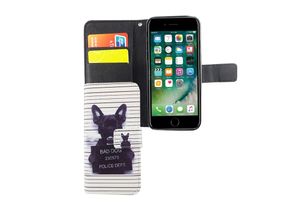 4251376271204 - Apple iPhone 6   6s Hülle Case Handy Cover Schutz Tasche Flip Schutzhülle Weiß