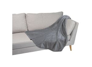 4045973721350 - Kuscheldecke Superflausch - ca 130 x 160 cm Anthrazit