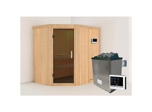 4010090586922 - Sauna Havasu SET naturbelassen mit 9kW Ofen 4010090586922 - Sauna Havasu SET naturbelassen mit 9kW Ofen