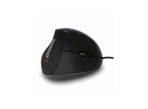 4048695100311 - Vertikalmaus EV Vertical Mouse USB JI-CS-01 5 Tasten mit Kabel USB-Kabel Rechtshänder ergonomisch optisch schwarz