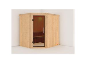 4010090586946 - Sauna Mitchell SET naturbelassen ohne Ofen