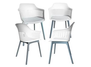 4250931569695 - Trisens moderner Gartenstuhl in eleganter Optik - bequeme Esszimmerstühle pflegeleichte Terrassenmöbel für den Außen- und Innenbereich 4250931569695 - Trisens moderner Gartenstuhl in eleganter Optik - bequeme Esszimmerstühle pflegeleichte Terrassenmöbel für den Außen- und Innenbereich