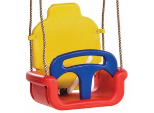 4250533923222 - Schaukel Zubehör Babysitz verstellbar (3 Teile) für Spielturm Schaukelgestell oder Klettergerüst - Wickey