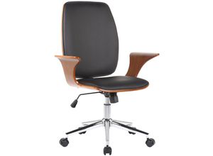4251756442019 - Bürostuhl Burbank I Chefsessel Mit Lehne I Höhenverstellbarer Schreibtischstuhl Mit Chromgestell 4251756442019 - Bürostuhl Burbank I Chefsessel Mit Lehne I Höhenverstellbarer Schreibtischstuhl Mit Chromgestell