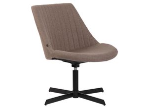 4251756451042 - Lounger Granby I 360 Grad Drehbarer Relax Sessel Mit Stoffbezug I Ergonomisches Design Mit Bodenschonern I Polsterstuhl Mit Rückenlehne