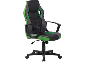 4251756422998 - Bürostuhl Glendale I Mit Kunstlederbezug Und Leichtlaufrollen Schreibtischstuhl Mit Lehne Höhenverstellbarer Ergonomischer Bürosessel