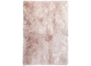 4054293090282 - Fellteppich OBSESSION My Samba 495 Teppiche Gr B L 160 cm x 230 cm 40 mm 1 St pink Fellteppich Esszimmerteppiche Kunstfell handgetuftet changierende Farben Hochflor kuschelig