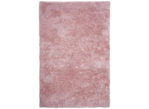 4054293051924 - Hochflor-Teppich OBSESSION My Curacao 490 Teppiche Gr B L 120 cm x 170 cm 35 mm 1 St pink Esszimmerteppiche Uni-Farben sehr weicher Kuschelflor handgetuftet