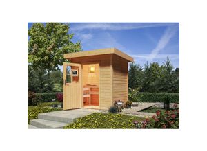 4010090473963 - Karibu Saunahaus Ekiti SET naturbelassen mit Ofen 9 kW ext Strg Kabel Dachfolie 4010090473963 - Karibu Saunahaus Ekiti SET naturbelassen mit Ofen 9 kW ext Strg Kabel Dachfolie