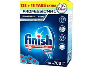 4002448103127 - Finish Calgonit Professional Powerball Spülmaschinentabs Sorgt für eine kraftvolle Reinigung 1 Packung = 140 Tabs 2533 g