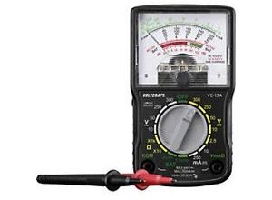 4016139000909 - Voltcraft Tragbares Multimeter VC-13A Stromversorgung Batterie Test Typ Spannung Strom Widerstand Frequenz