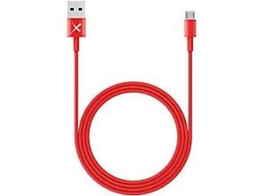 4260074626254 - XLAYER 214096 1 x Micro USB A Stecker auf 1 x USB A Stecker Kabel 1 m Rot