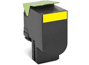 0734646497237 - Original Toner gelb 4000 Seiten (80C2XYE) für CX510de dhe dthe