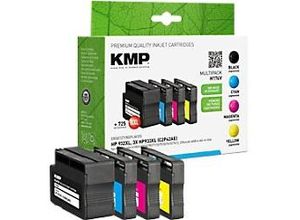 4011324172706 - Multipack H174 - Tinte auf Pigmentbasis - Schwarz - Cyan - Magenta - Gelb - HP - Multi pack - HP OfficeJet 6100 e-Printer HP OfficeJet 6600 e-All-in-One HP OfficeJet 7110 wide format HP - 35 ml