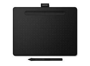 4949268621427 - Intuos M with Bluetooth - Digitalisierer - rechts- und linkshändig - 216 x 135 cm - elektromagnetisch - 5 Tasten - kabellos kabelgebunden - USB Bluetooth 42 - Schwarz (CTL-6100WLK-N)