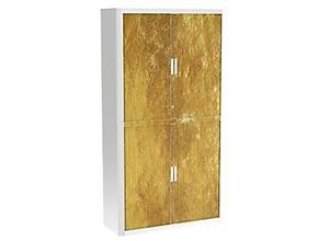 3660141952766 - easyOffice 2M Rollladenschrank 2040x1100x415mm PERSO GOLD