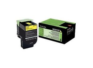 0734646497190 - Original Toner gelb 3000 Seiten (80C2HYE) für CX410e de dte CX510de dhe dthe