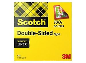 0021200726552 - Scotch doppelseitiger Klebefilm 665 19 mm x 330 m beidseitig permanent klebend Kerndurchmesser 76 mm (D6651933)