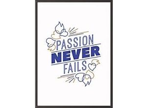 3660141893182 - Paperflow Wandbild Passion never fails 300 x 400 mm