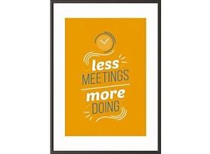 3660141893229 - Paperflow Wandbild Less meetings more doing 300 x 400 mm