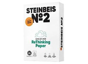 4260074842319 - Steinbeis Trend No2 DIN A3 Druckerpapier 100% Recycelt 80 g m2 Glatt Weiß 500 Blatt