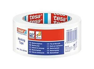 4042448828958 - tesa Bodenmarkierungsband tesa Professional Weiß 50 mm (B) x 33 m (L) PVC (Polyvinylchlorid) 60760