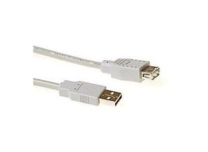 8716065260359 - USB 20 A Männlich - USB A Weiblich Elfenbein 3 M SB2199