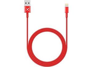 4260074622485 - XLAYER 214089 1 x USB A Stecker auf 1 x Apple Lightning Stecker Lade- und Sync-Kabel 1 m Rot