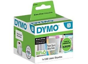 5411313113540 - DYMO Original LabelWriter Mehrzwecketiketten | 57 mm x 32 mm | Rolle mit 1000 leicht ablösbaren Etiketten | selbstklebend | für LabelWriter Etikettendrucker und Beschriftungsgerät