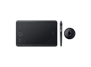 4949268621939 - Intuos Pro Small - Digitalisierer - rechts- und linkshändig - 16 x 10 cm - Multi-Touch - elektromagnetisch - 6 Tasten - kabellos kabelgebunden - Bluetooth USB 20 - Schwarz