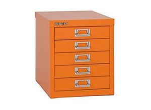 5020073717051 - MultiDrawer? L125 Schubladenschrank orange mit 5 Schubladen 279 x 380 x 325 cm 5020073717051 BISLEY