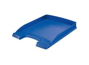 4002432374847 - Briefablage Plus Flach 5237-00-35 A4   C4 blau Kunststoff stapelbar