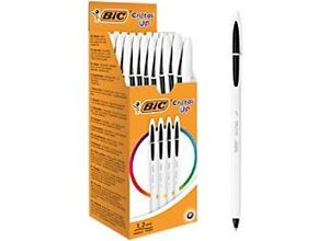 3086123494732 - BIC Cristal Up Kugelschreiber Schwarz Mittel 035 mm 20 Stück