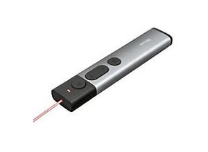 8713439233339 - Kazun Aluminium Wireless Presenter - PrÃ¤sentations-Fernsteuerung - 4 Tasten - HF