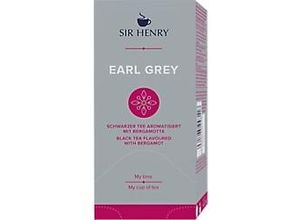 4061445248118 - Tee Sir Henry Earl Grey 25x175g Schwarzer Tee aromatisiert 406