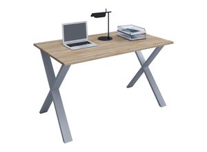Image of Schreibtisch Computer PC Tisch Arbeitstisch Bürotisch Computertisch Eiche Dekor