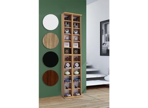 4051814336232 - Holz CD DVD Stand Regal Schrank Aufbewahrung Standregal Ständer Almera