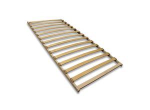 4260360015939 - Lattenrost fix 140x200 cm mit 13 Federleisten - nicht verstellbar - Selbstmontage - natur - Coemo 4260360015939 - Lattenrost fix 140x200 cm mit 13 Federleisten - nicht verstellbar - Selbstmontage - natur - Coemo