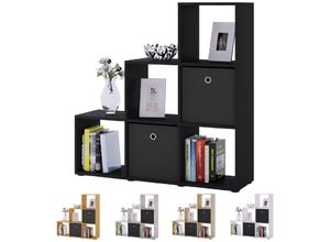 4051814353598 - Standregal Holzregal stehend platzsparendes Regal Maße H 105 x B 108 x T 29 cm Elegantes Regal stehend Aufbewahrungsregal Bücherregal Raumteiler- Nitas Gr 108 weiß B108cm H105cm T29cm Holzwerkstoff Holz Spanplatte Regale 4051814353598 - Standregal Holzregal stehend platzsparendes Regal Maße H 105 x B 108 x T 29 cm Elegantes Regal stehend Aufbewahrungsregal Bücherregal Raumteiler- Nitas Gr 108 weiß B108cm H105cm T29cm Holzwerkstoff Holz Spanplatte Regale